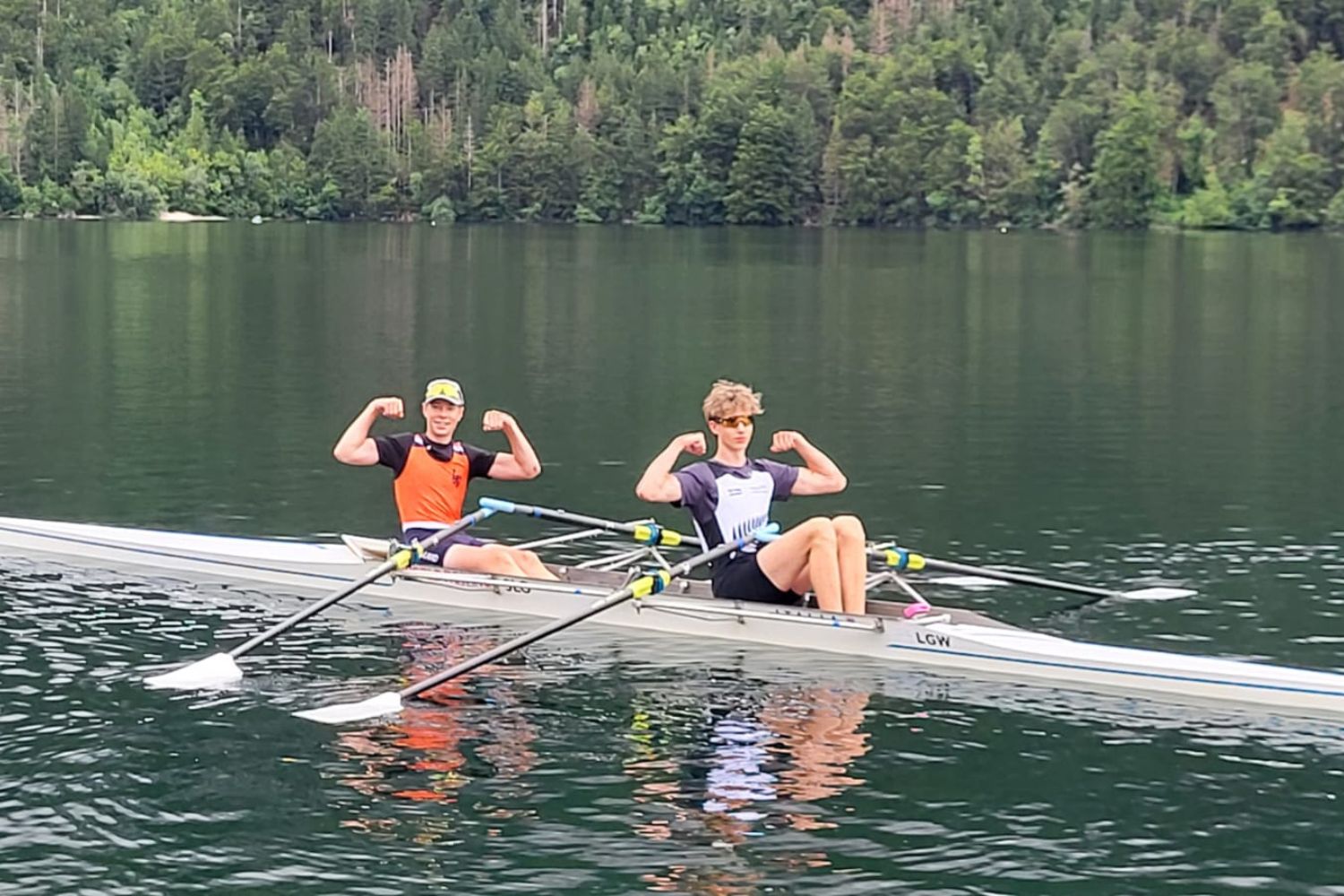 Veslaški tabor v Bohinju
